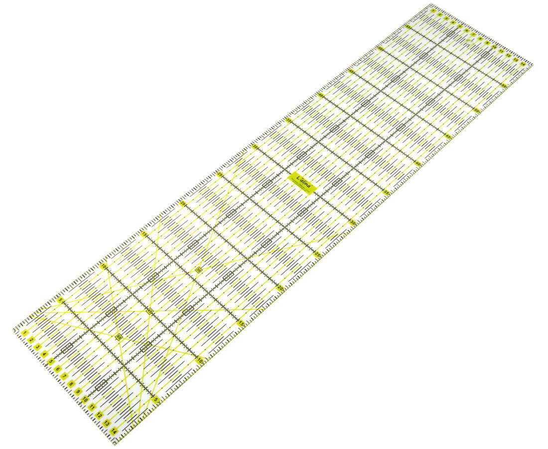 Transparentes Universal Patchwork Lineal Perfekt Für Rollschneider In 15 X 60 Cm